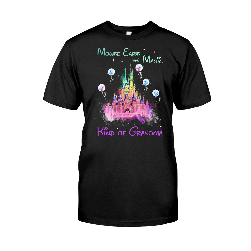 Personalized Mouse Ears T-Shirt for Grandma | Custom Magic Gift