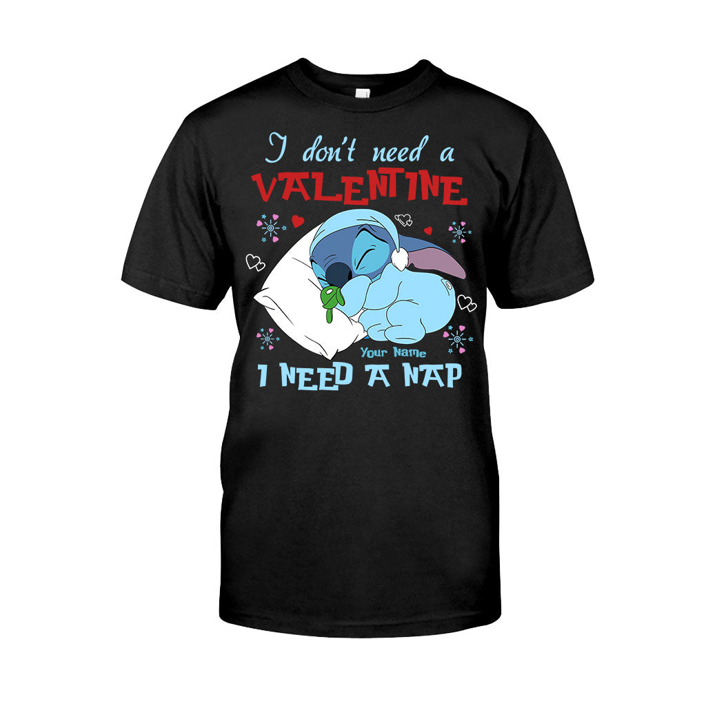 Personalized Valentine Ohana T-shirt & Hoodie Gift for Partner