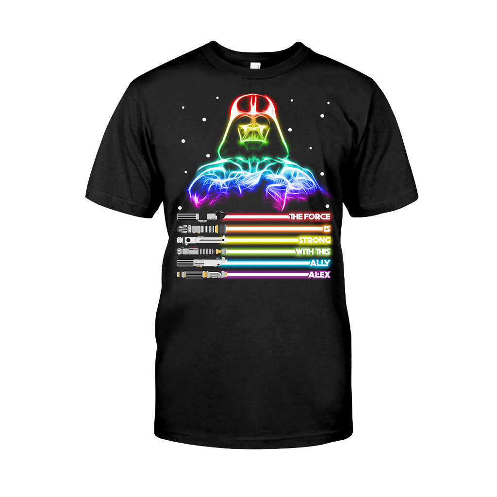 Personalized LGBT Support T-Shirt & Hoodie with Custom Name