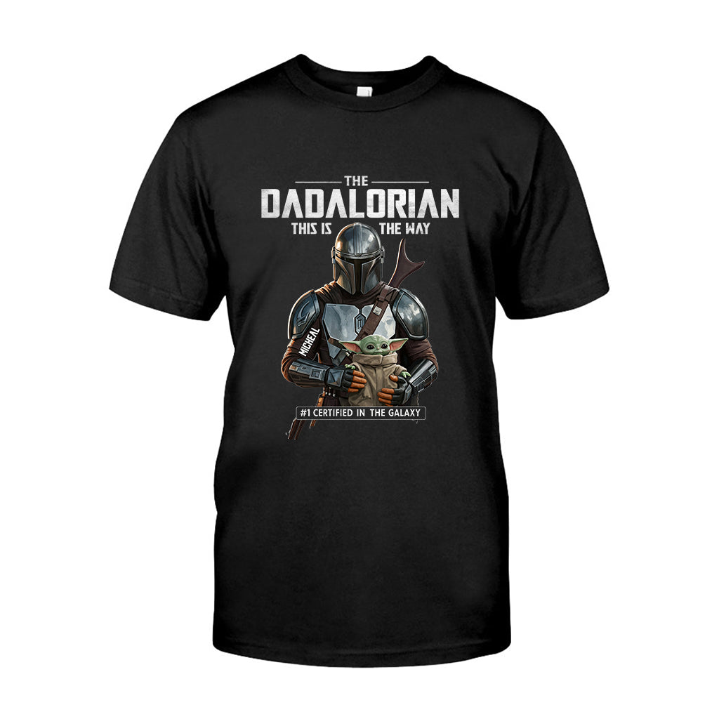 Personalized Dadalorian This Is The Way T-shirt & Hoodie Gift for Dad