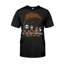 Load image into Gallery viewer, Personalized Halloween T-shirt &amp; Hoodie with Custom Names for Family
