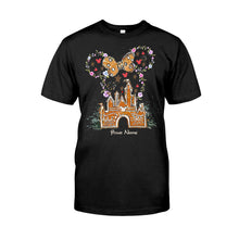 Load image into Gallery viewer, Personalized Merry Christmas Mouse T-shirt &amp; Hoodie Custom Name Gift
