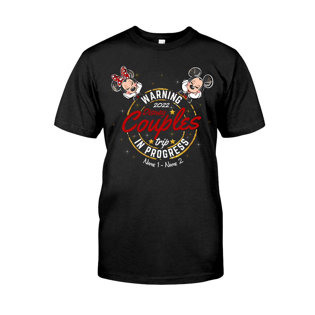 Personalized Disney Couples Trip T-shirt & Hoodie with Names
