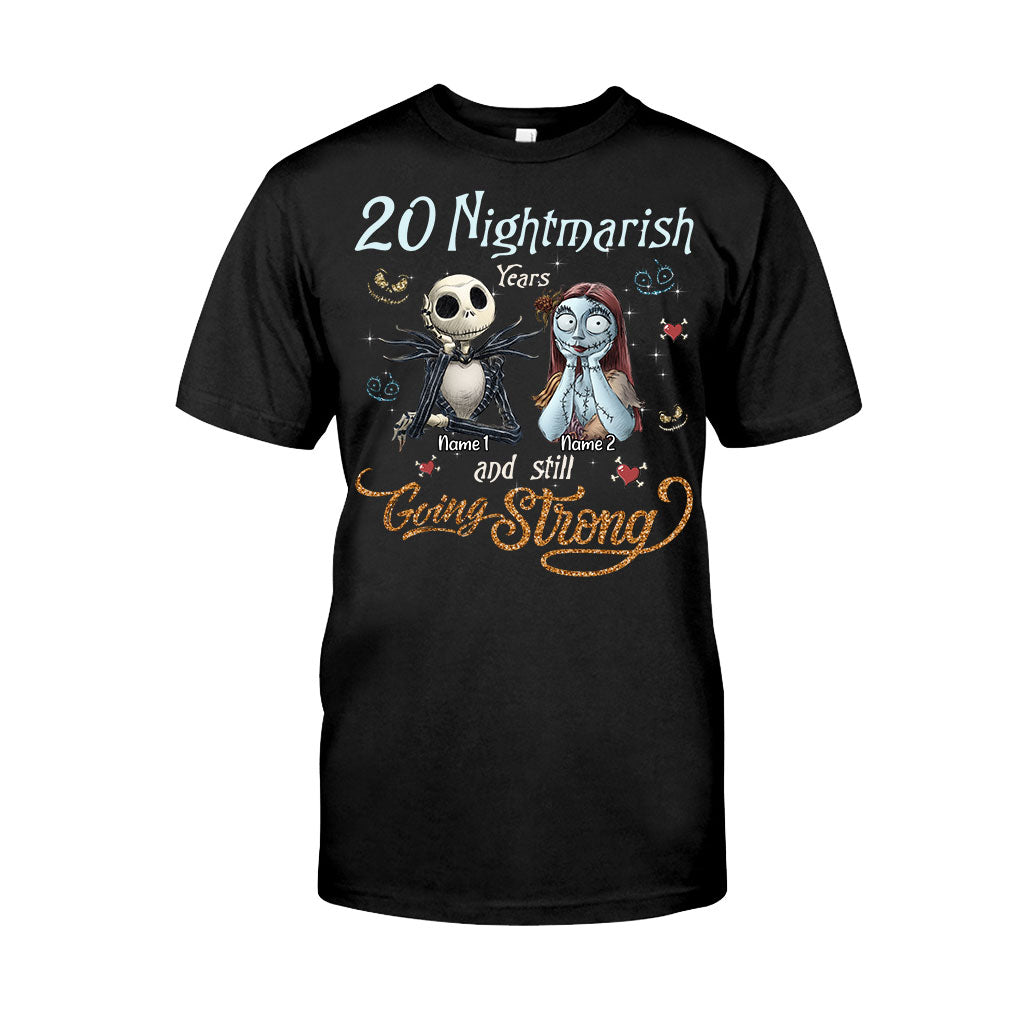 Personalized Couple T-Shirt & Hoodie Nightmare Gift for Anniversary
