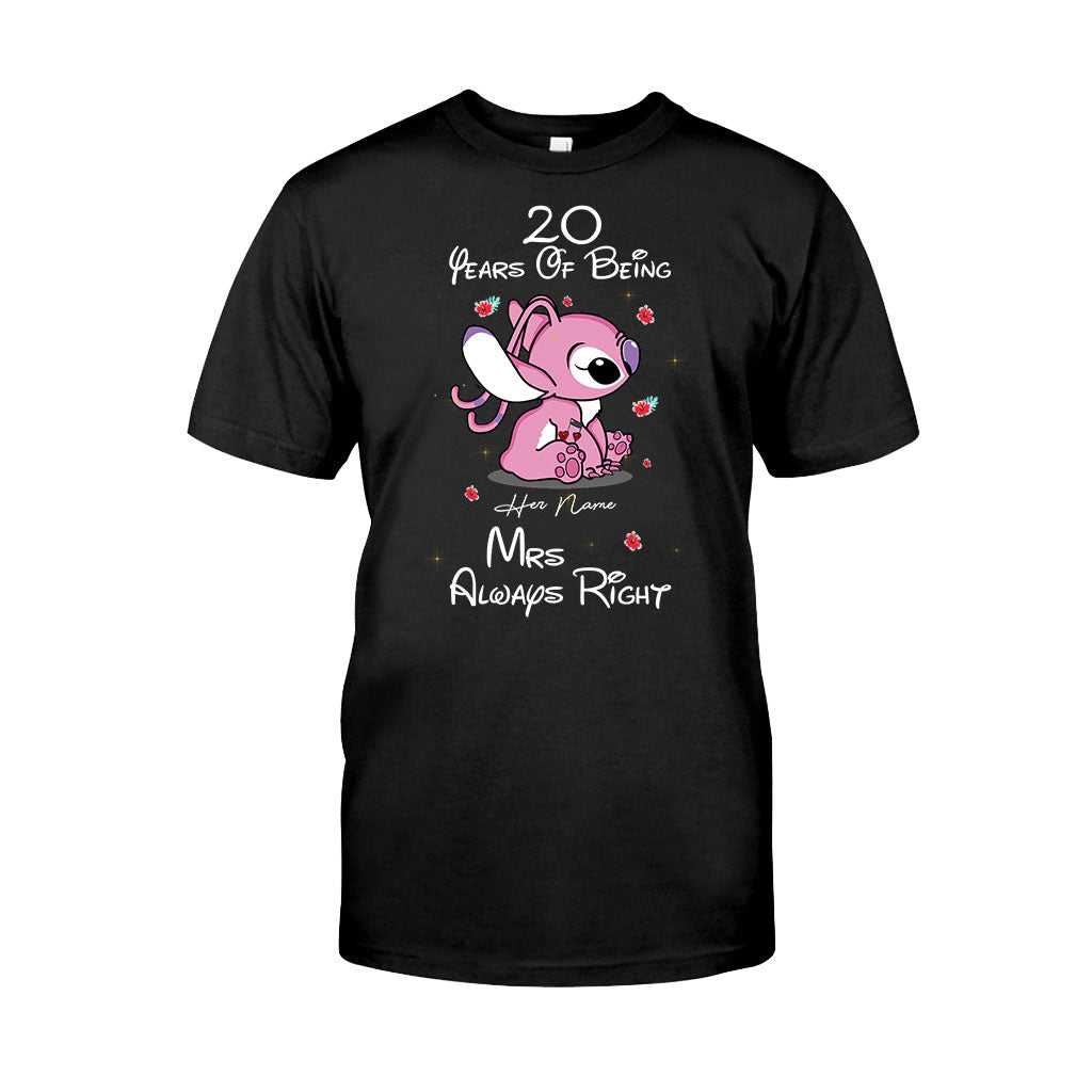 Personalized Couple T-shirt & Hoodie His & Hers Ohana Gift