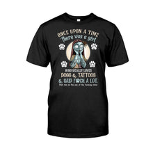 Load image into Gallery viewer, Personalized Dog Lover T-shirt &amp; Hoodie Custom Name Gift
