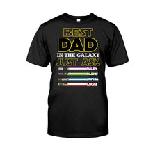 Load image into Gallery viewer, Personalized Father's Day T-shirt &amp; Hoodie Best Dad Gift
