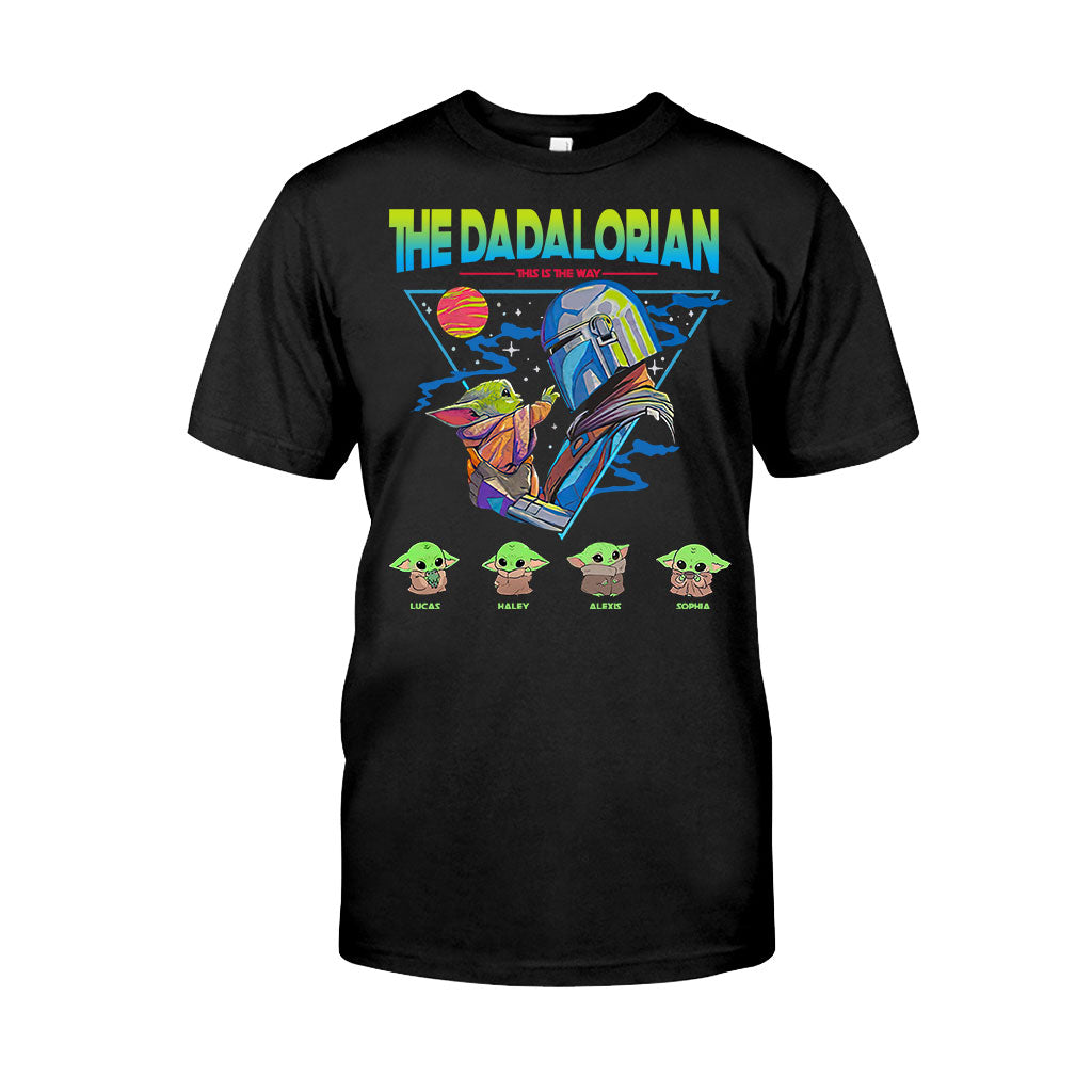 Personalized Father's Day T-shirt & Hoodie The DADALORIAN Gift for Dad
