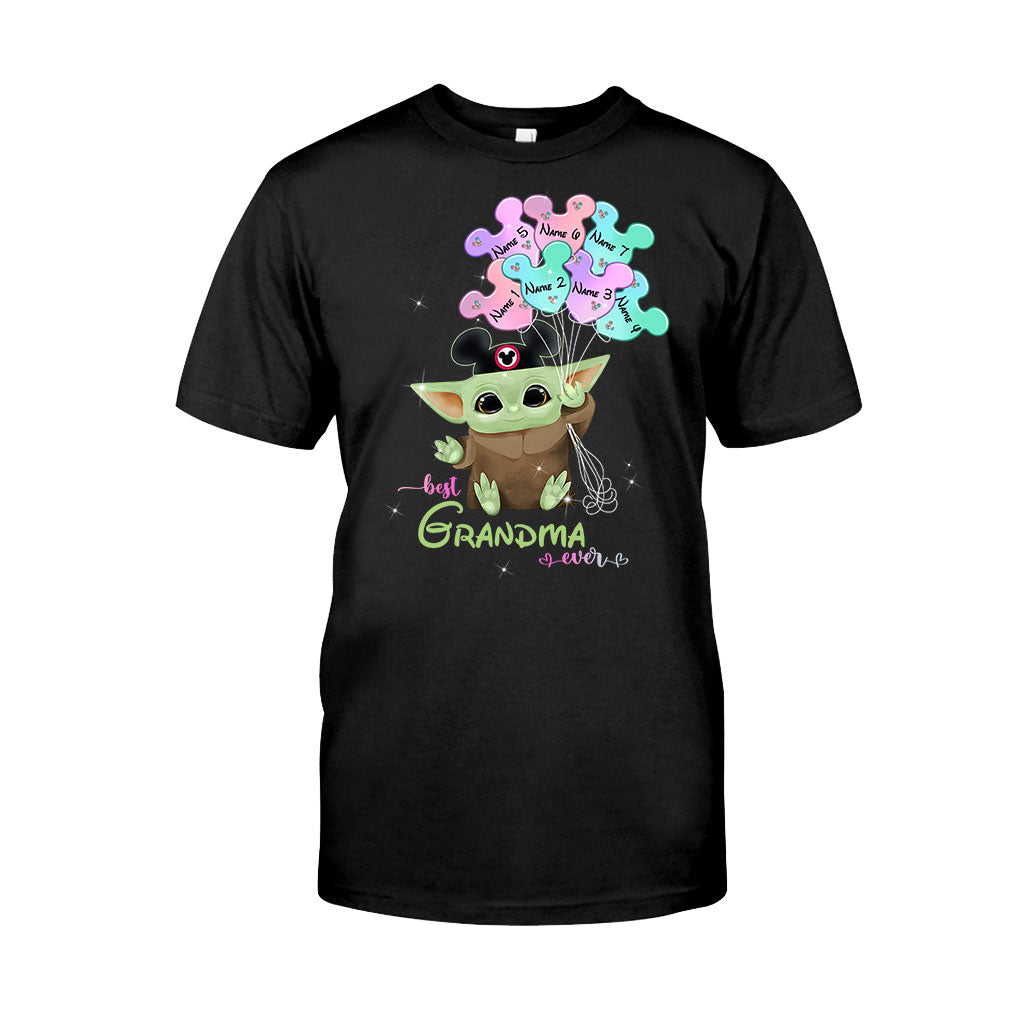 Personalized Best Grandma Ever T-shirt & Hoodie Gift for Mother's Day