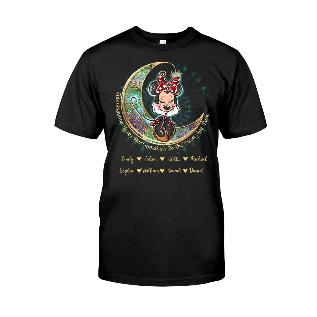 Personalized Grandma Mouse T-shirt & Hoodie Gift for Grandkids
