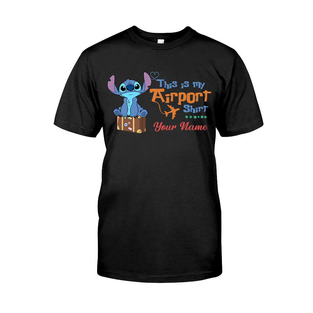 Personalized Ohana Airport T-shirt & Hoodie Custom Name Gift