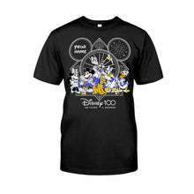 Load image into Gallery viewer, Personalized Disney 100 Years T-shirt &amp; Hoodie with Custom Name for Birthday &amp; Christmas
