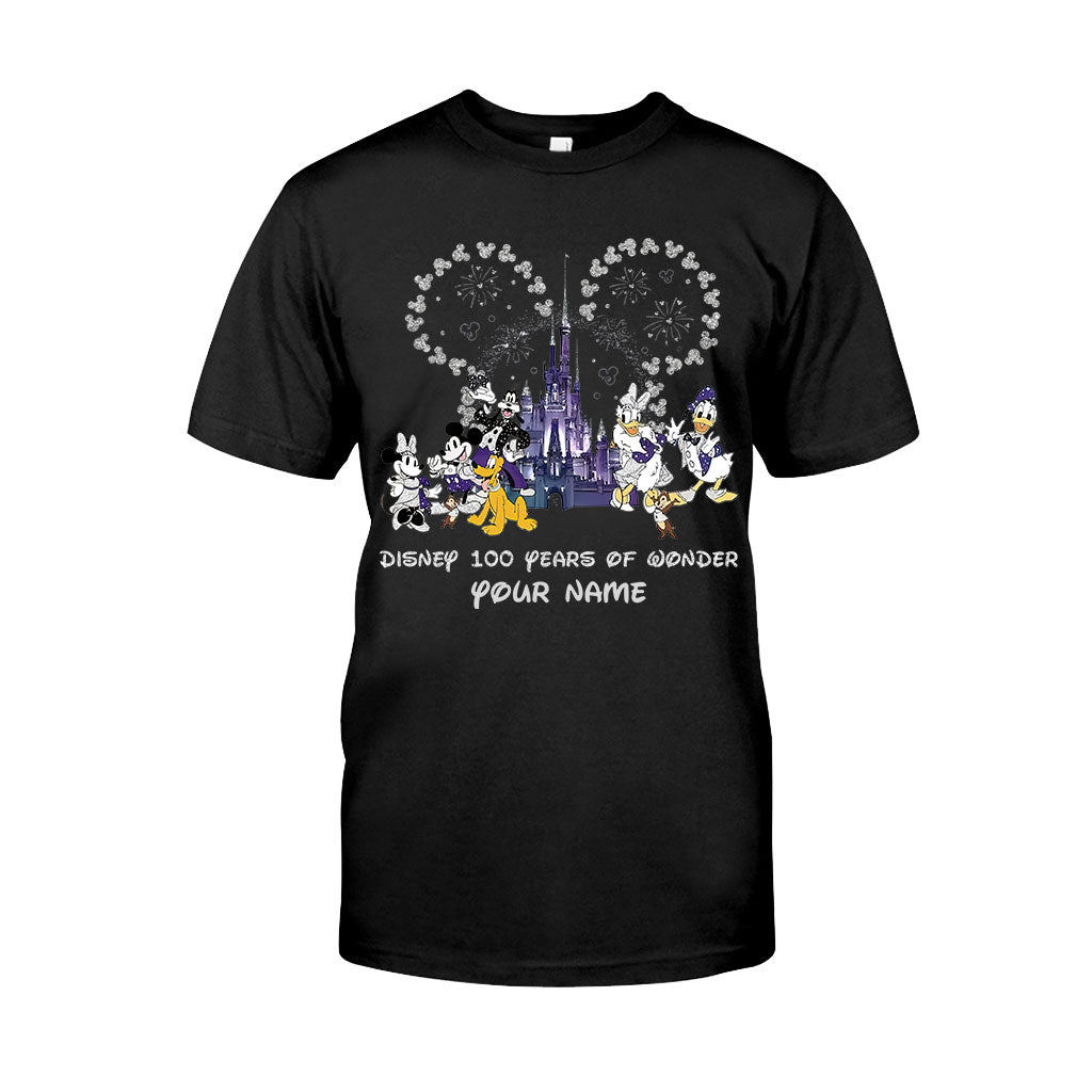 Personalized Disney 100 Years of Wonder T-shirt & Hoodie Gift