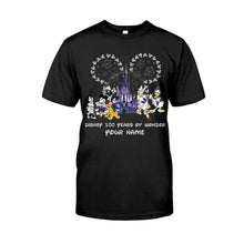 Load image into Gallery viewer, Personalized Disney 100 Years of Wonder T-shirt &amp; Hoodie Gift
