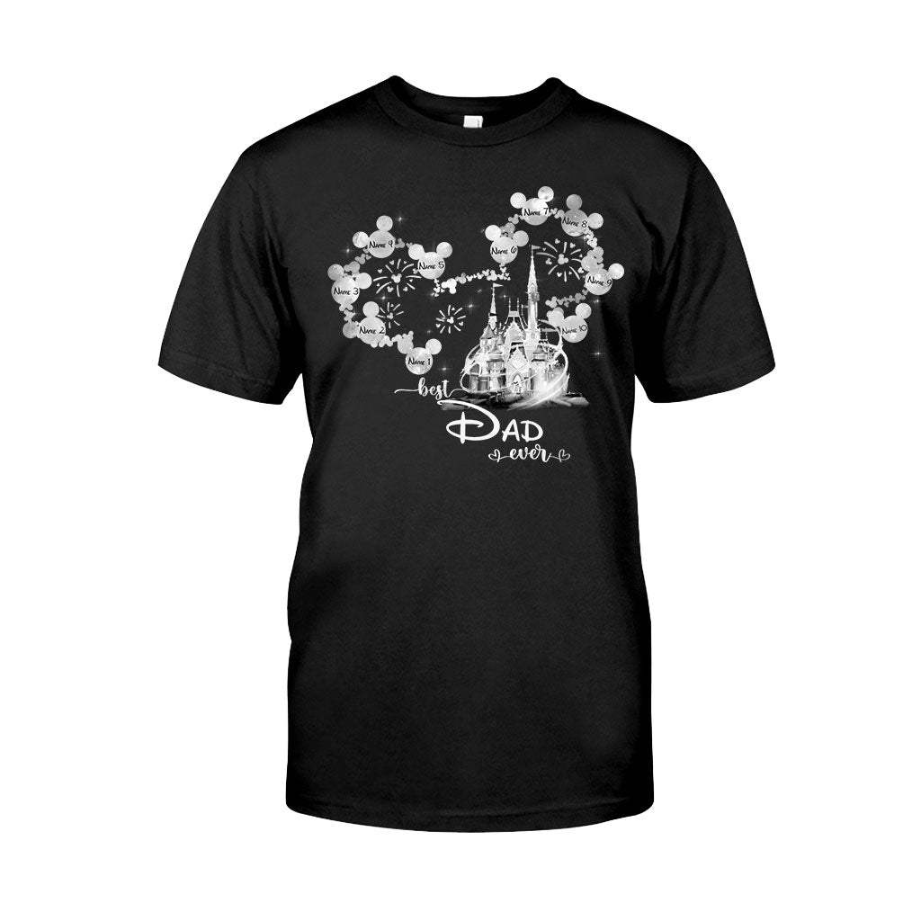 Personalized Best Dad Ever T-Shirt & Hoodie Gift for Father's Day