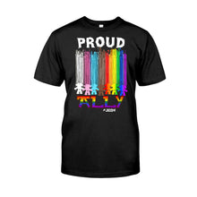 Load image into Gallery viewer, Personalized Proud Ally LGBT T-shirt &amp; Hoodie for Everyone

