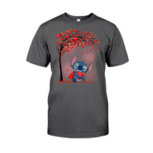 Load image into Gallery viewer, Personalized Couple T-shirt &amp; Hoodie with Custom Names | Unique Romantic Gift
