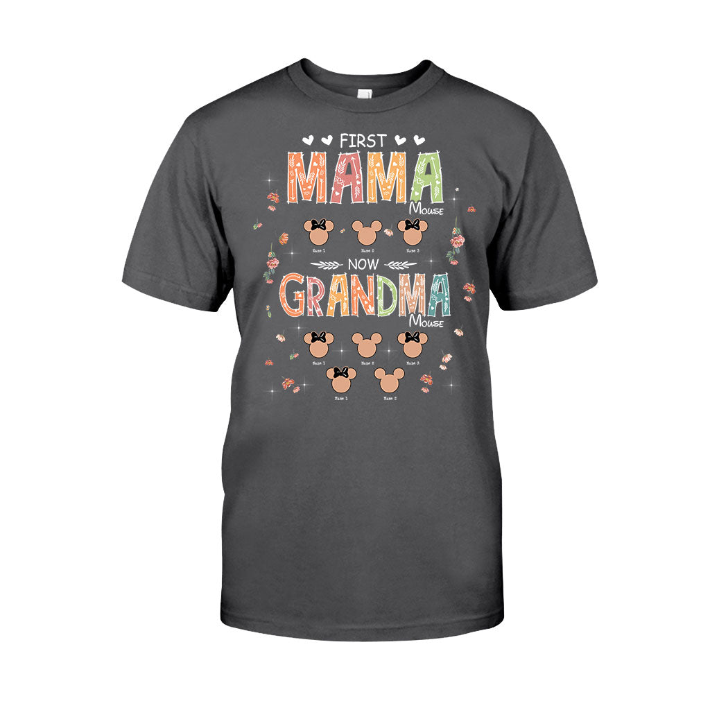 Personalized Grandma Mouse T-shirt Hoodie Gift for Mother's Day