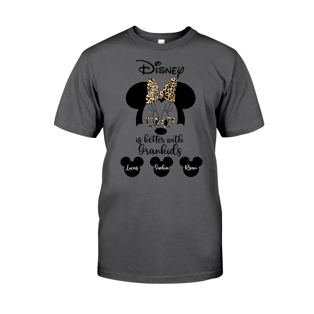 Personalized Disney Grandkids T-shirt & Hoodie Gift for Grandma
