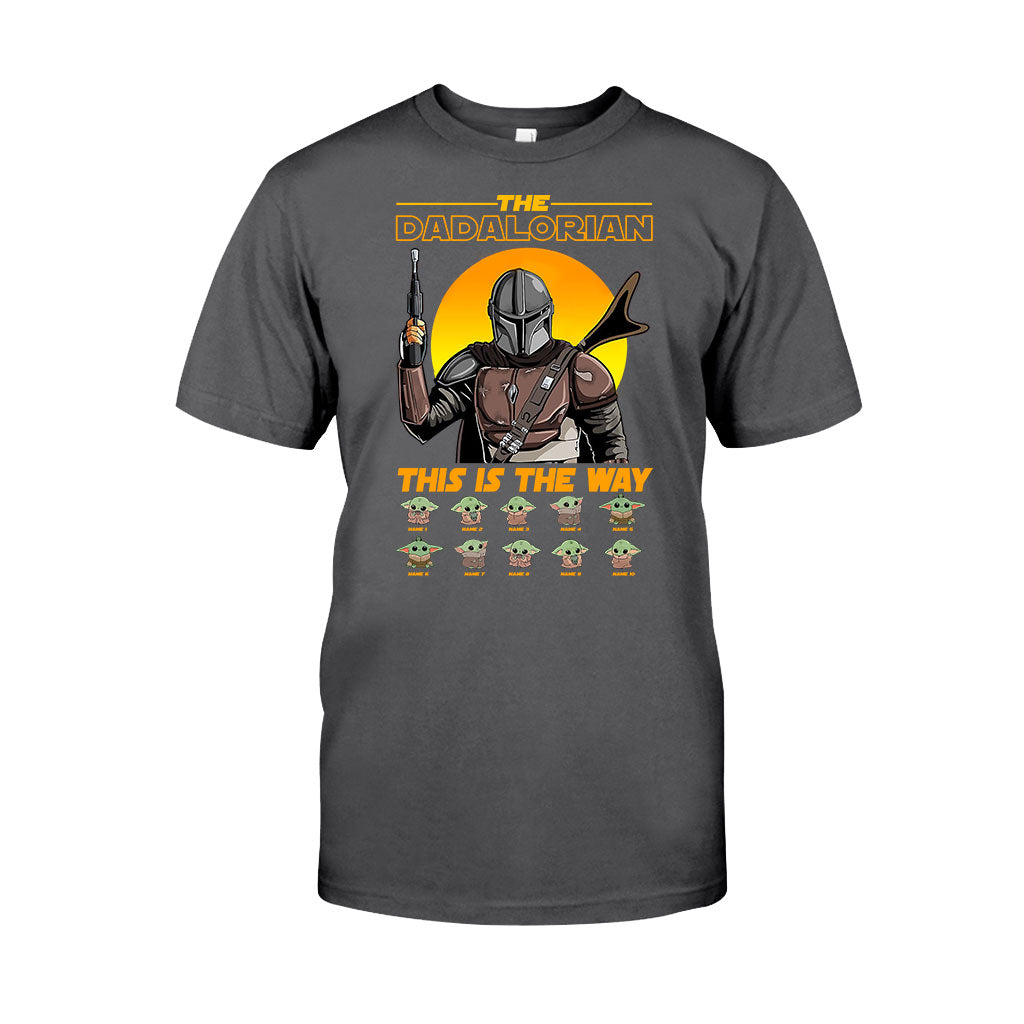 Personalized Dadalorian T-shirt & Hoodie Gift for Dad