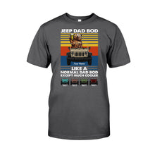 Load image into Gallery viewer, Personalized Jeep Dad Bod T-shirt &amp; Hoodie Custom Name Gift
