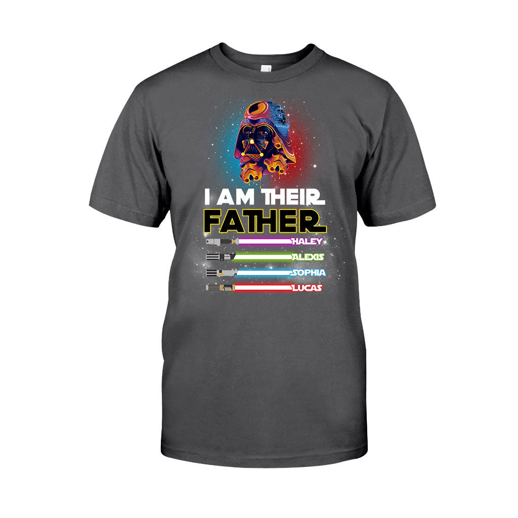Personalized I Am Their Father T-shirt & Hoodie Gift for Dad