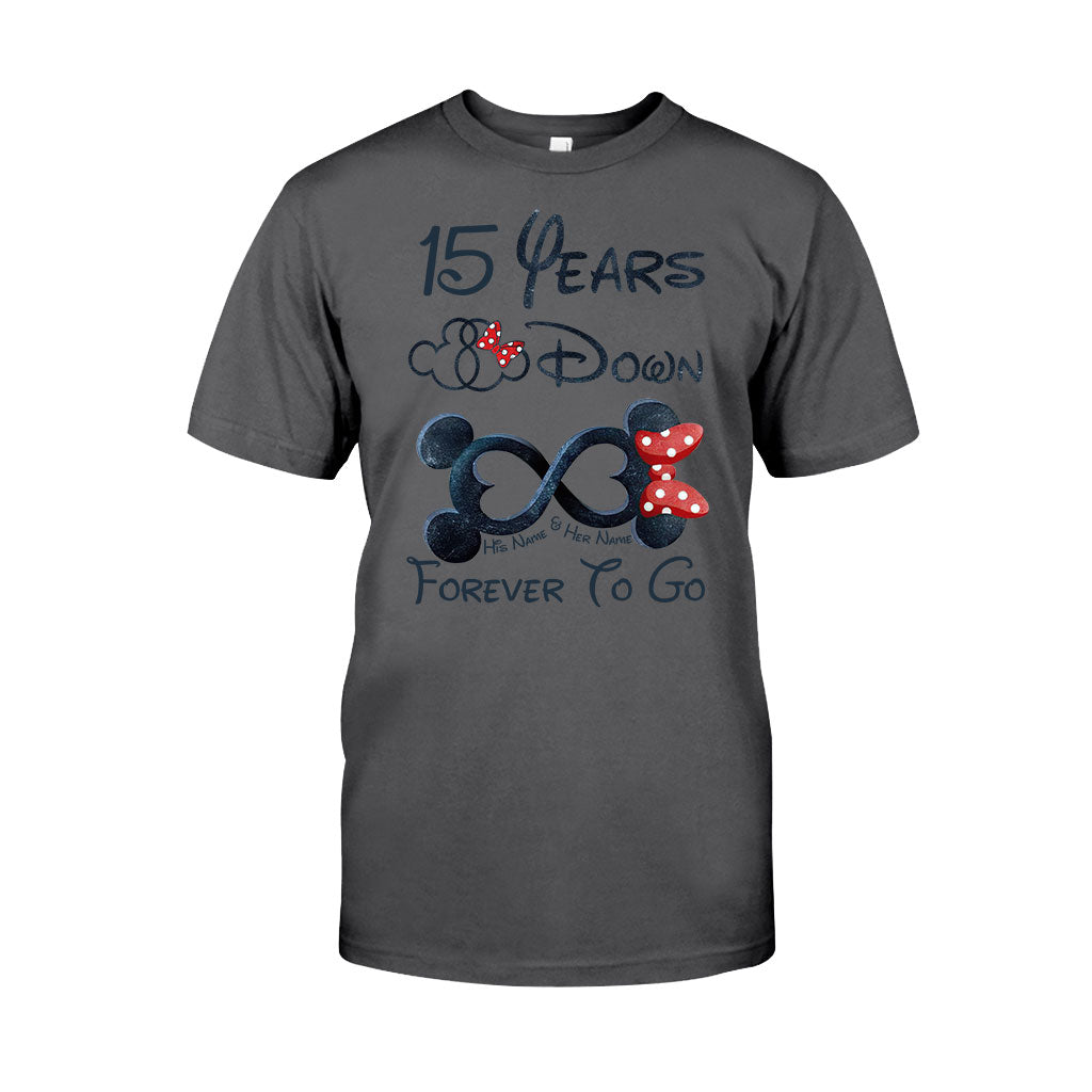 Personalized Forever To Go Mouse T-shirt & Hoodie Gift for Couples