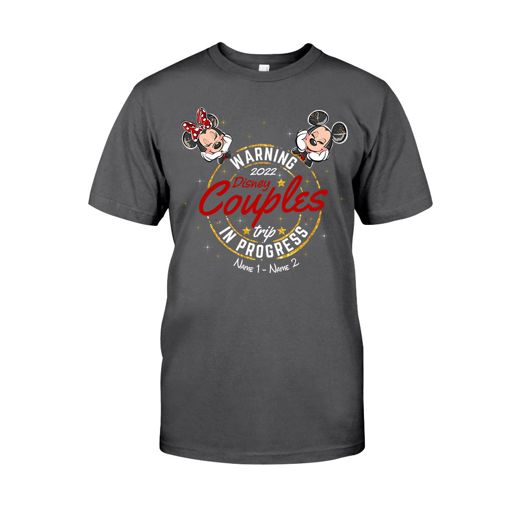 Personalized Disney Couples Trip T-shirt & Hoodie with Names