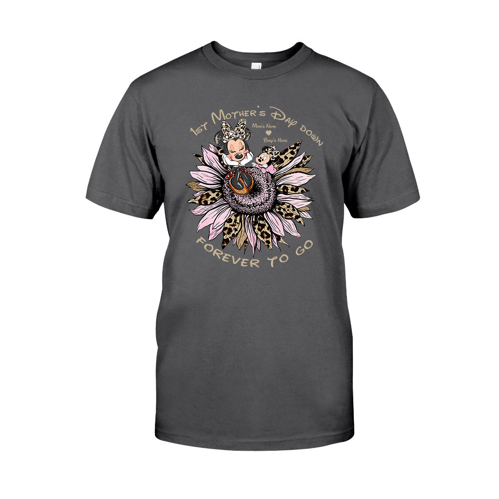 Personalized 1st Mother's Day T-Shirt & Hoodie with Names