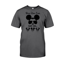 Load image into Gallery viewer, Personalized Mickey Mouse T-shirt &amp; Hoodie Gift for Dad's Day
