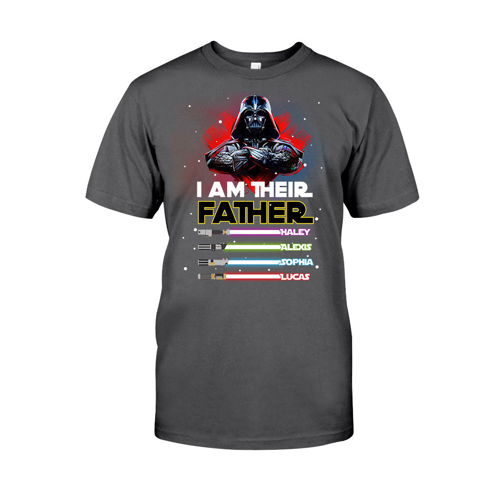 Personalized Star Wars Father T-shirt and Hoodie Gift