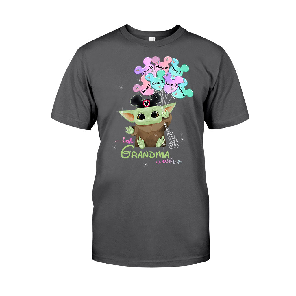 Personalized Best Grandma Ever T-shirt & Hoodie Gift for Mother's Day