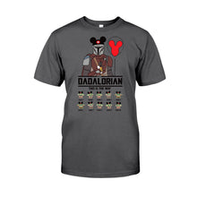Load image into Gallery viewer, Personalized DADALORIAN T-Shirt &amp; Hoodie Gift for Dad
