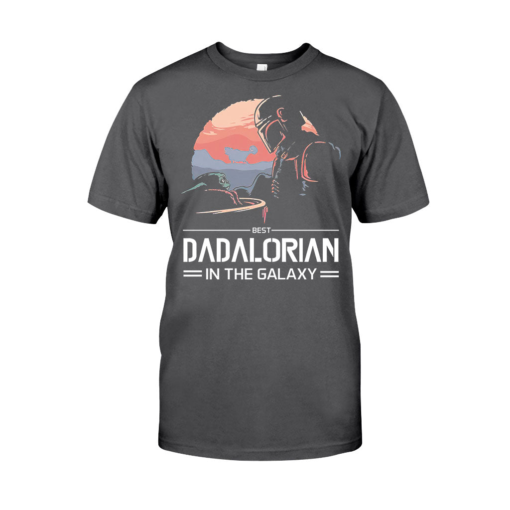 Personalized Best Dad In The Galaxy T-shirt & Hoodie Gift