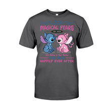 Load image into Gallery viewer, Personalized T-shirt and Hoodie Magic Years Gift for Couple
