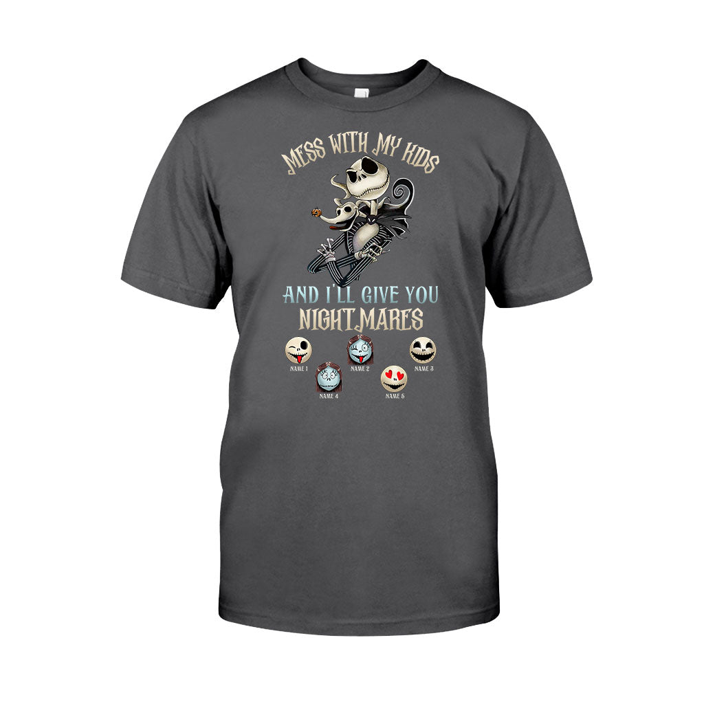 Personalized Nightmare T-shirt and Hoodie Gift for Dad | Halloween & Father's Day