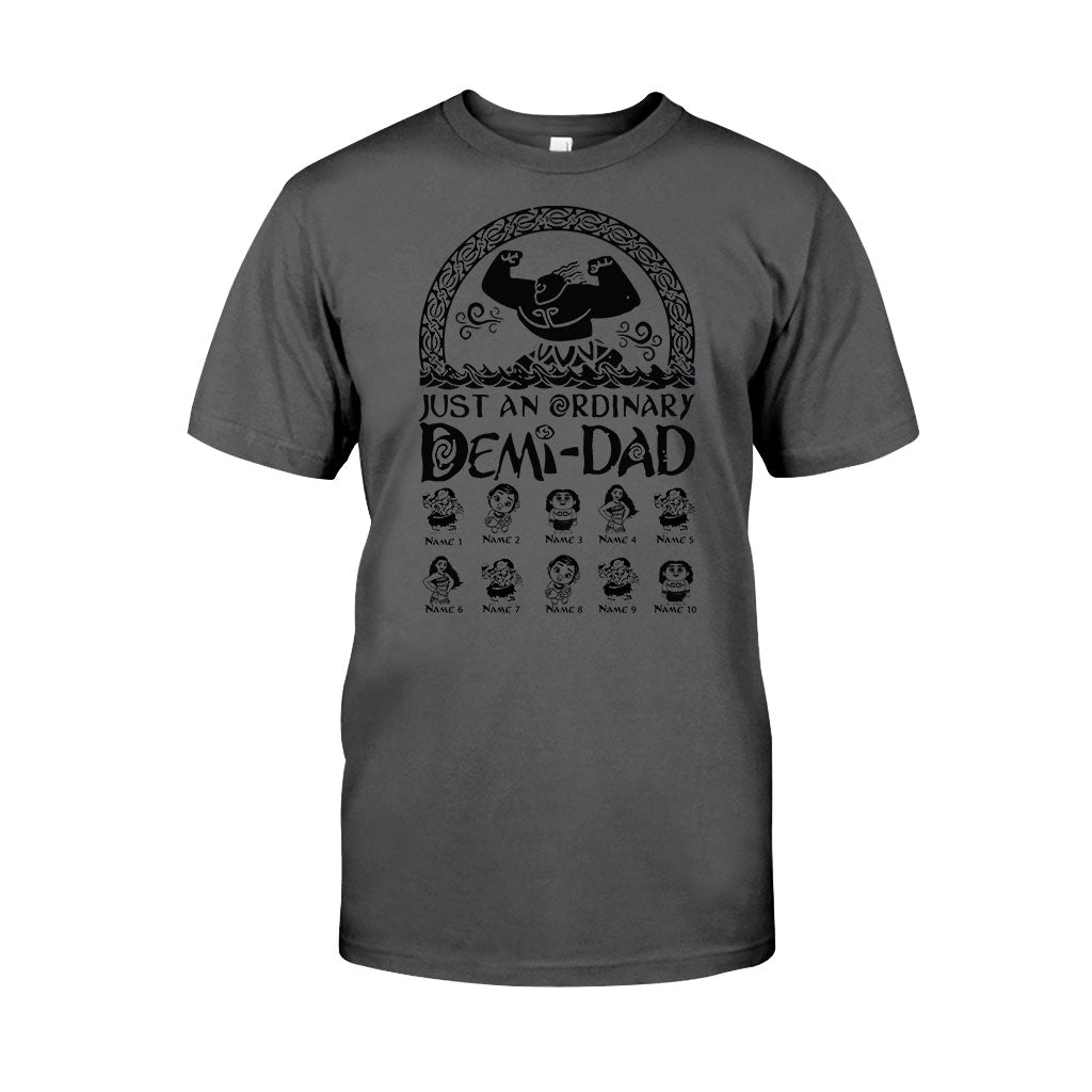 Personalized Demi-Dad T-Shirt & Hoodie Custom Name Gift for Father's Day