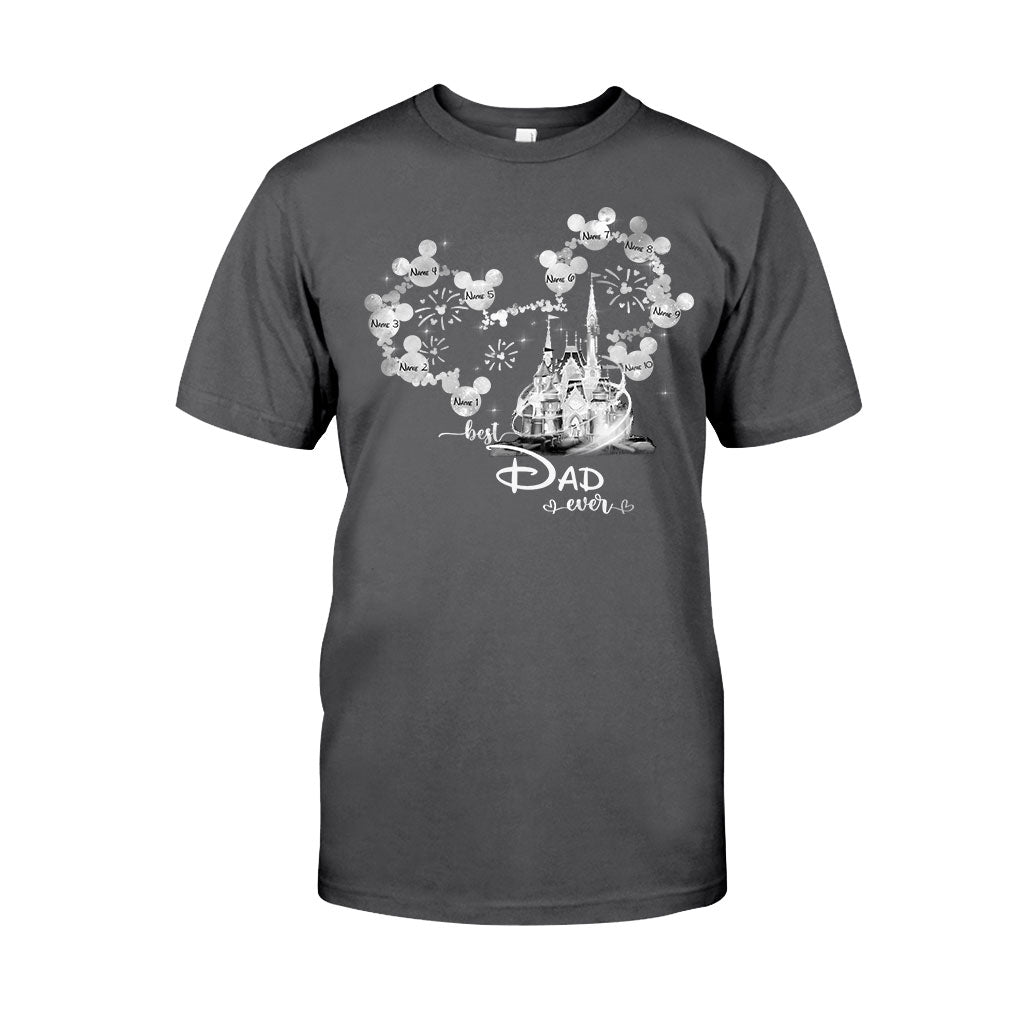 Personalized Best Dad Ever T-Shirt & Hoodie Gift for Father's Day