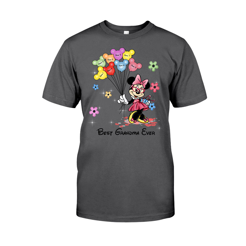 Personalized Grandma T-shirt & Hoodie with Disney Design