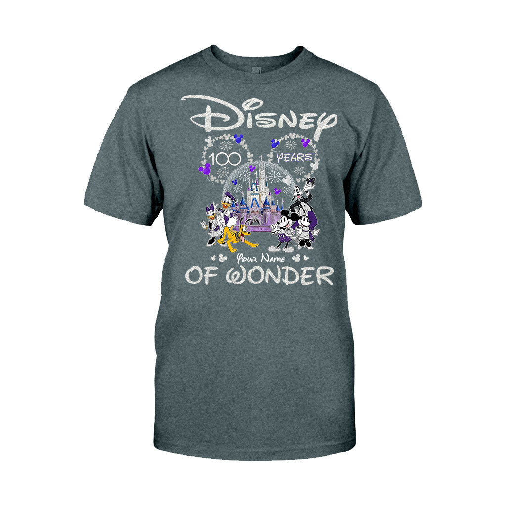 Personalized Disney 100 Years T-shirt & Hoodie Gift for Kids