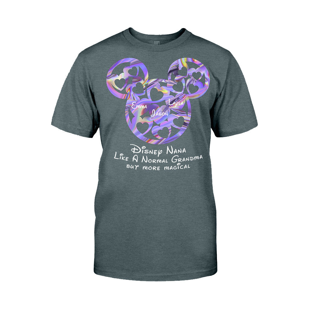 Personalized Magical Grandma Hoodie & T-Shirt Custom Name Gift for Christmas