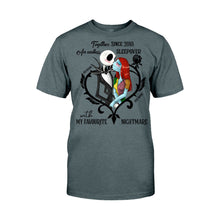 Load image into Gallery viewer, Personalized Nightmare T-shirt and Hoodie Gift for Couples
