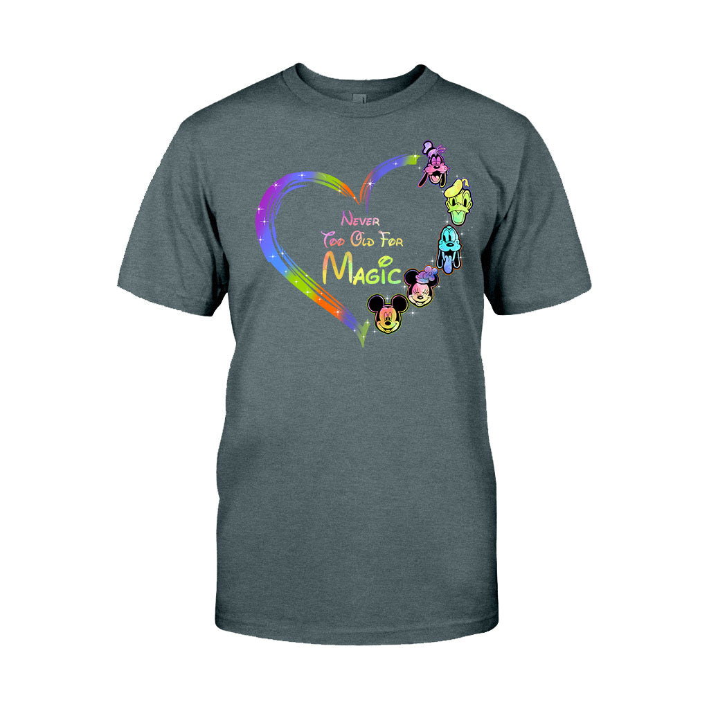 Personalized Never Too Old For Magic T-shirt & Hoodie Gift for All Ages