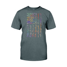 Load image into Gallery viewer, Personalized Mouse Ears Pledge of Allegiance T-shirt &amp; Hoodie for Independence Day
