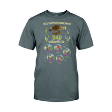 Load image into Gallery viewer, Personalized Turtley Awesome Dad T-shirt &amp; Hoodie Gift

