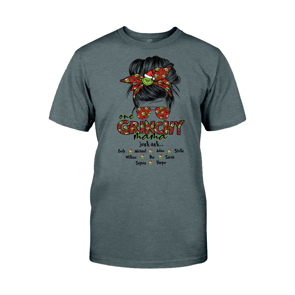 Personalized Christmas T-shirt & Hoodie Gift for Mom Life