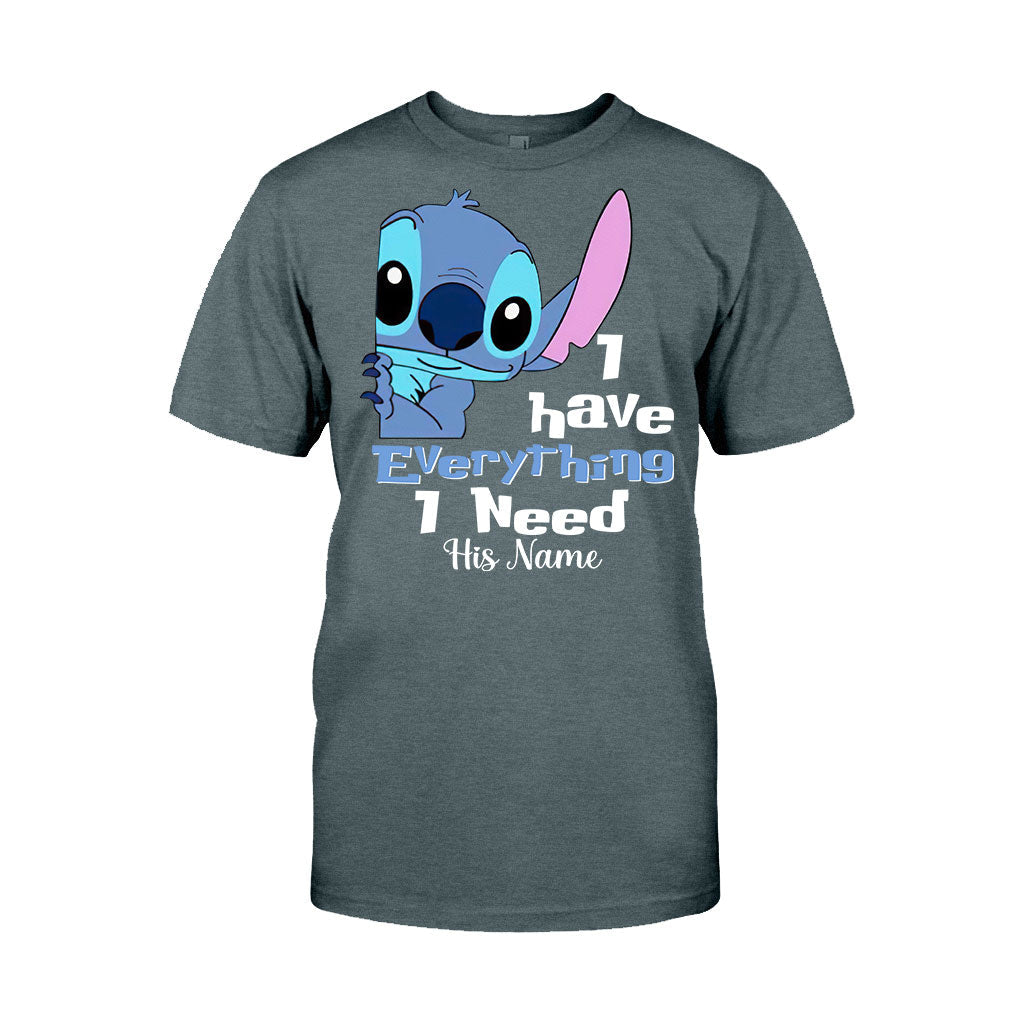 Personalized Ohana T-shirt & Hoodie Gift for Couples