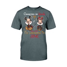 Load image into Gallery viewer, Personalized Couple T-shirt and Hoodie with Custom Names &amp; Year
