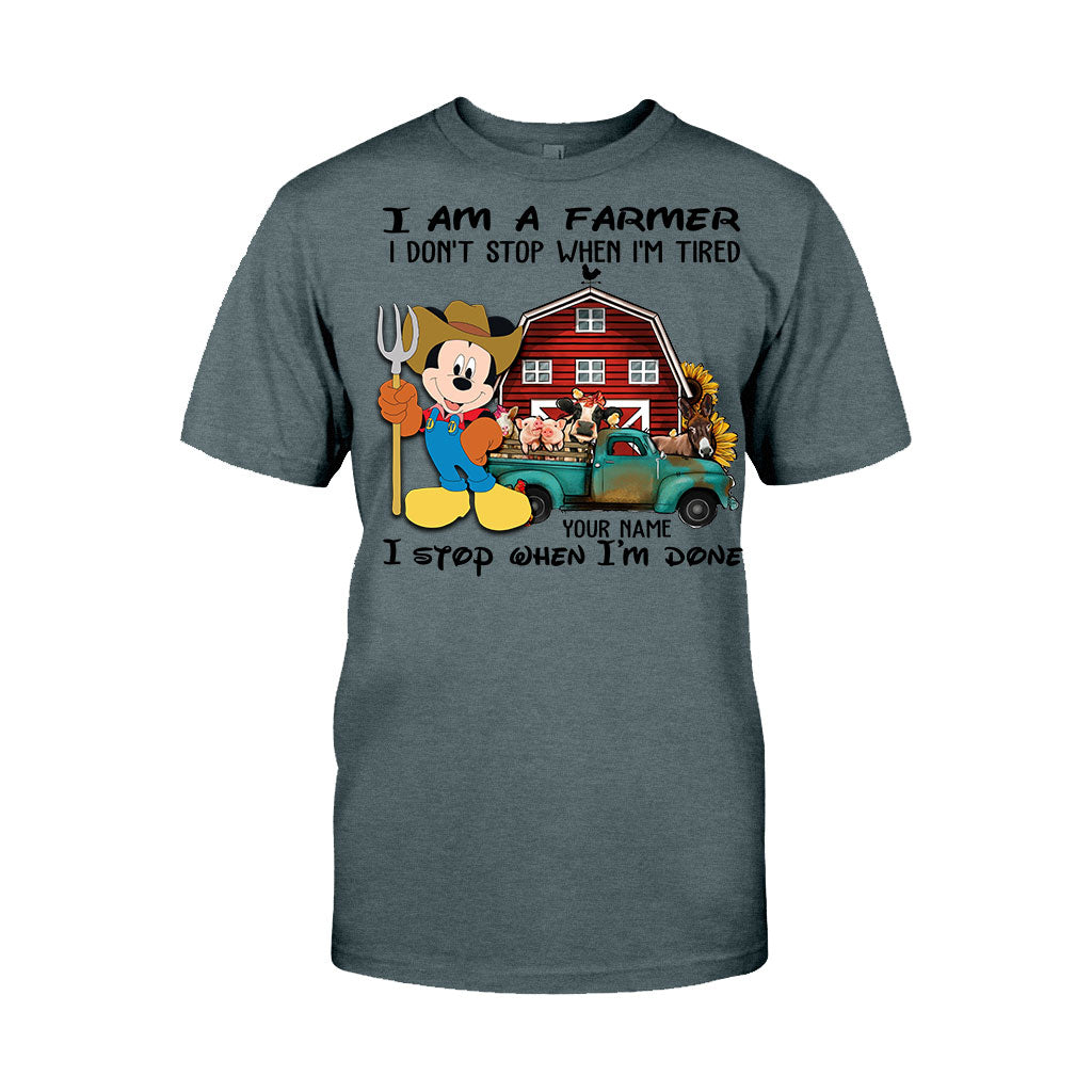 Personalized Farmer T-Shirt & Hoodie Custom Name Gift