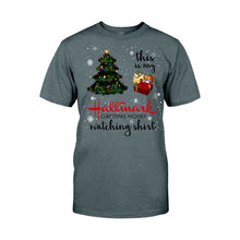 Load image into Gallery viewer, Personalized Hallmark Christmas Movies Watching T-shirt &amp; Hoodie
